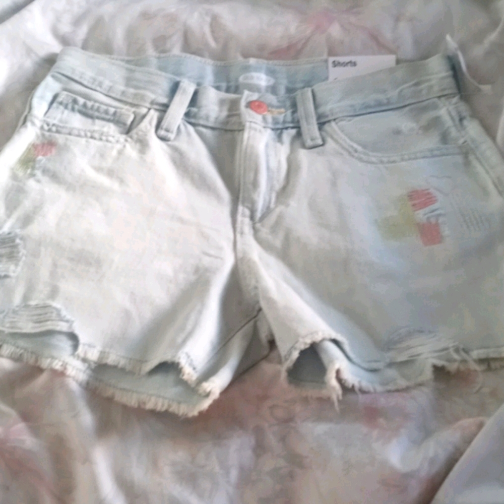 BOGO free! NWT girls cut off shorts!